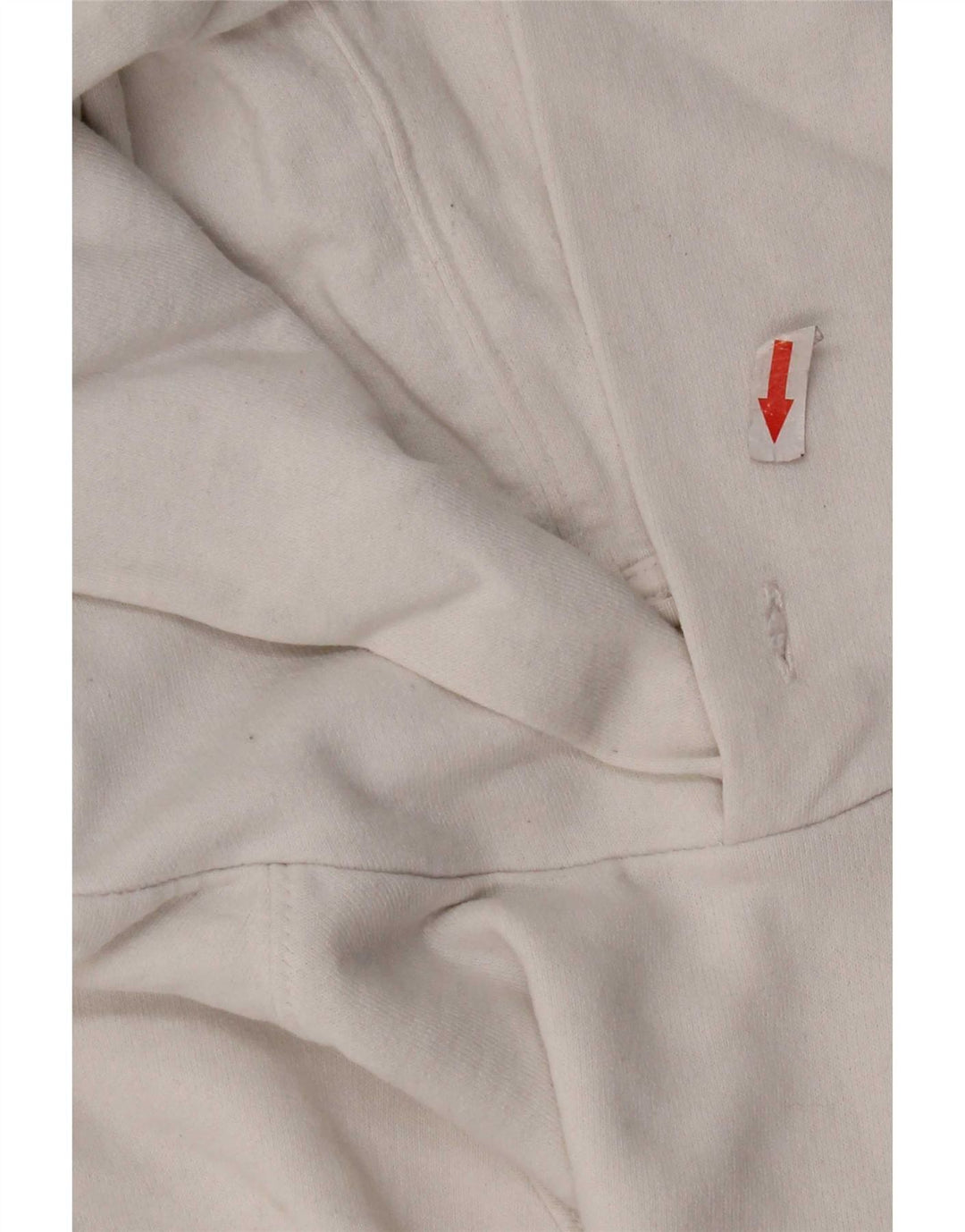 Suéter com capuz gráfico masculino Levi's grande algodão branco