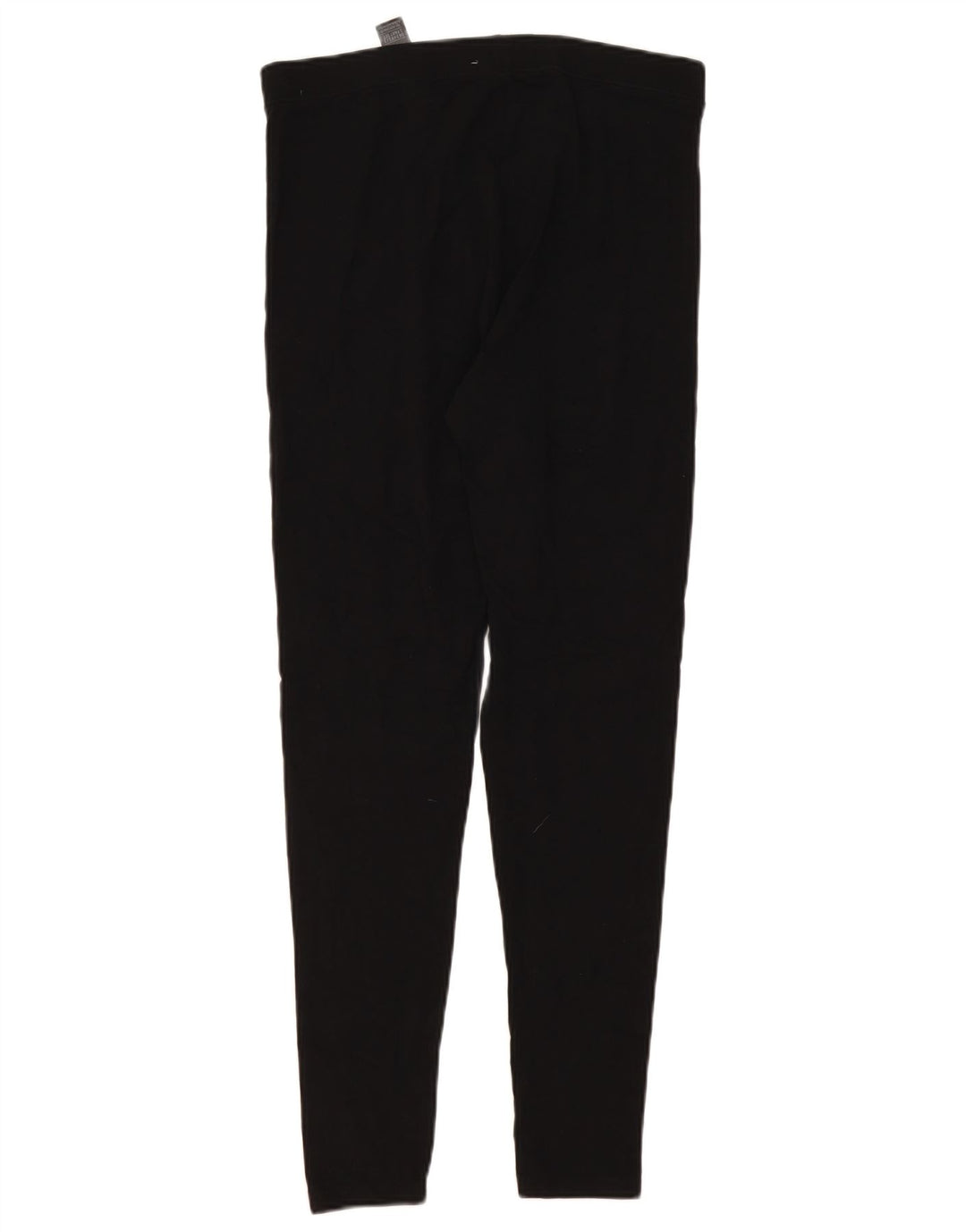 Leggings femininos Marks & Spencer Reino Unido 14 algodão preto médio