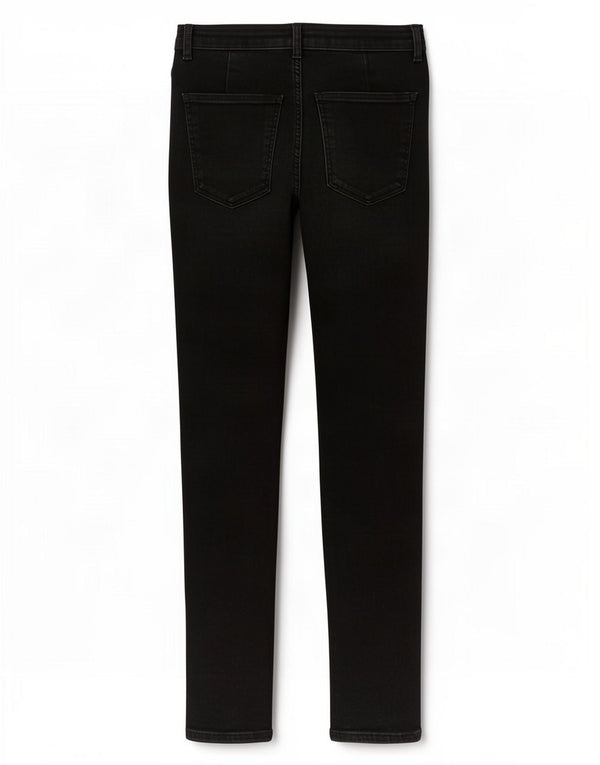 Zara Jeans Skinny Feminino EU 38 Pequeno W28 L28 Preto