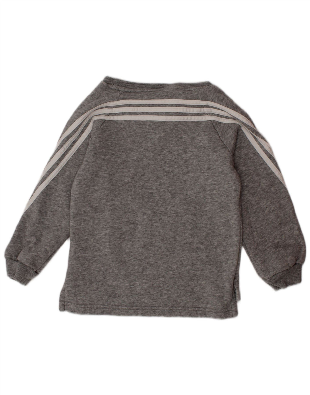 ADIDAS Meninos Sweatshirt Jumper 2-3 Anos Cinzento