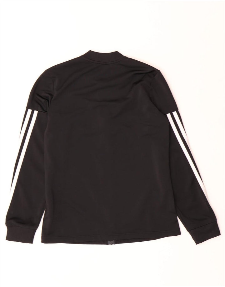 ADIDAS Casaco de treino para meninas 11-12 anos preto poliéster