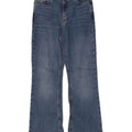 Jeans Marks & Spencer Feminino Autograph Flared Reino Unido 10 Pequeno W26 L30 Azul