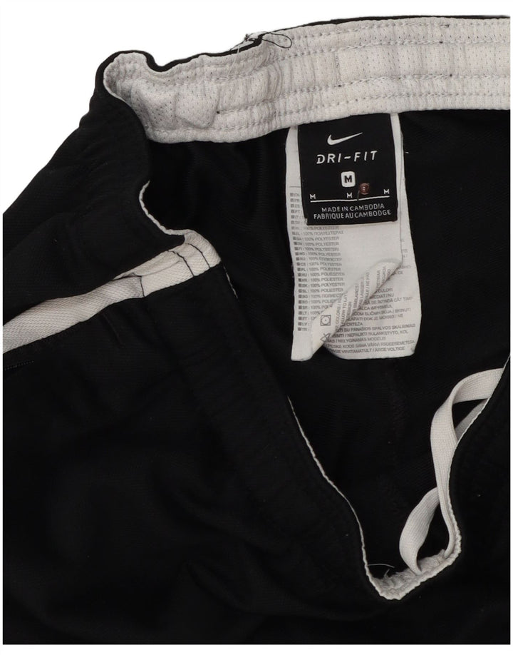 Calça de treino masculina Nike médio preto colorblock poliéster