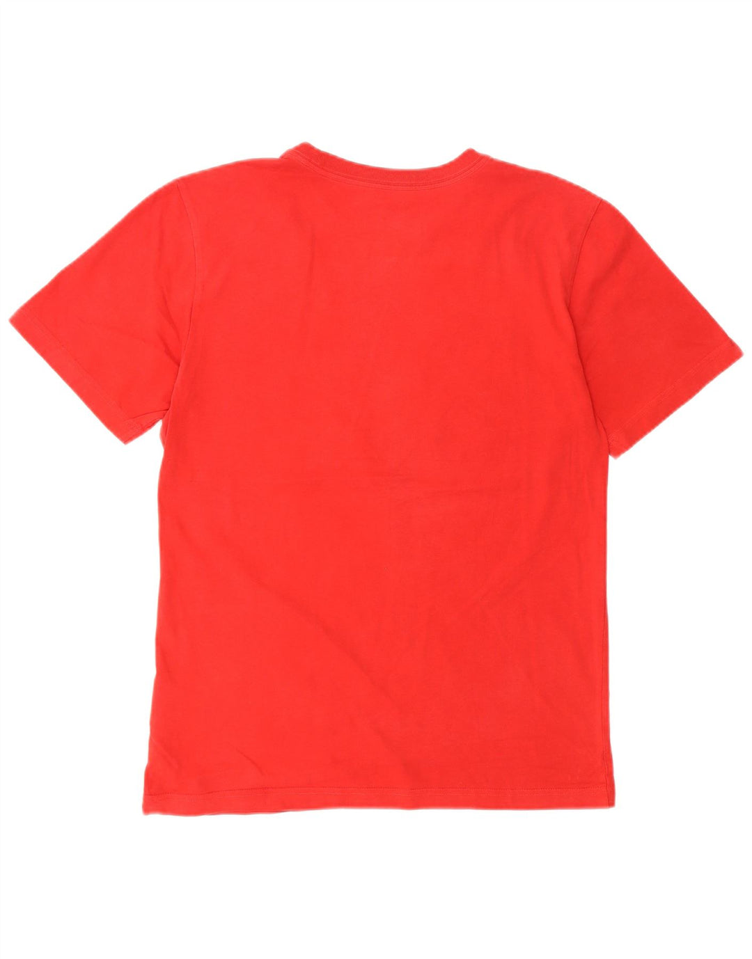 Camiseta Nike masculina regular fit gráfica top pequeno algodão vermelho