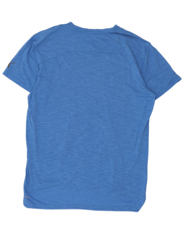 Puma Camiseta Masculina Graphic Top Azul Médio