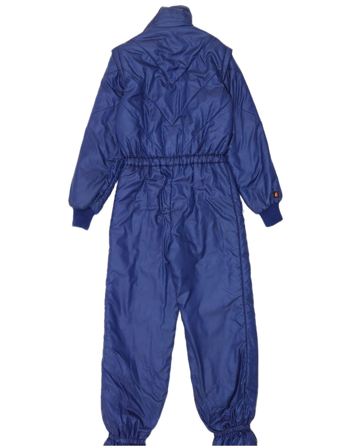 Macacão de esqui feminino Ellesse IT 46 grande nylon azul marinho