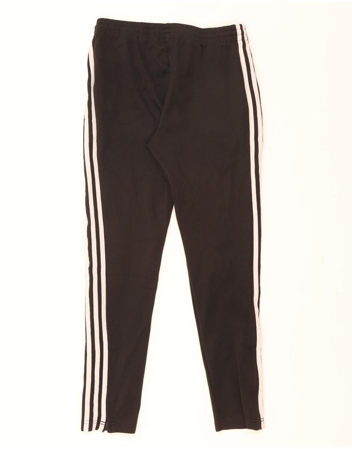 Adidas Womens Tracksuit Calças Joggers UK 8 Pequeno Poliéster Preto