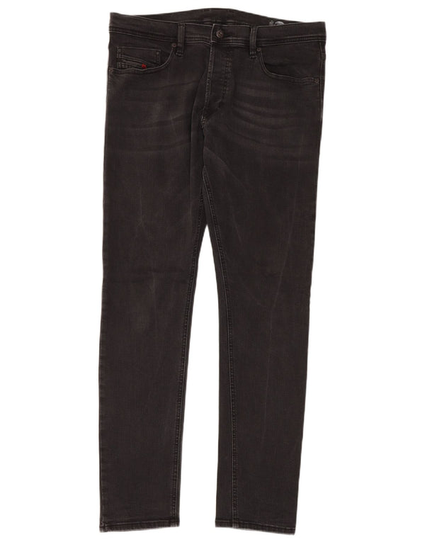 Diesel Masculino Tepphar Carrot Slim Jeans W32 L32 Preto