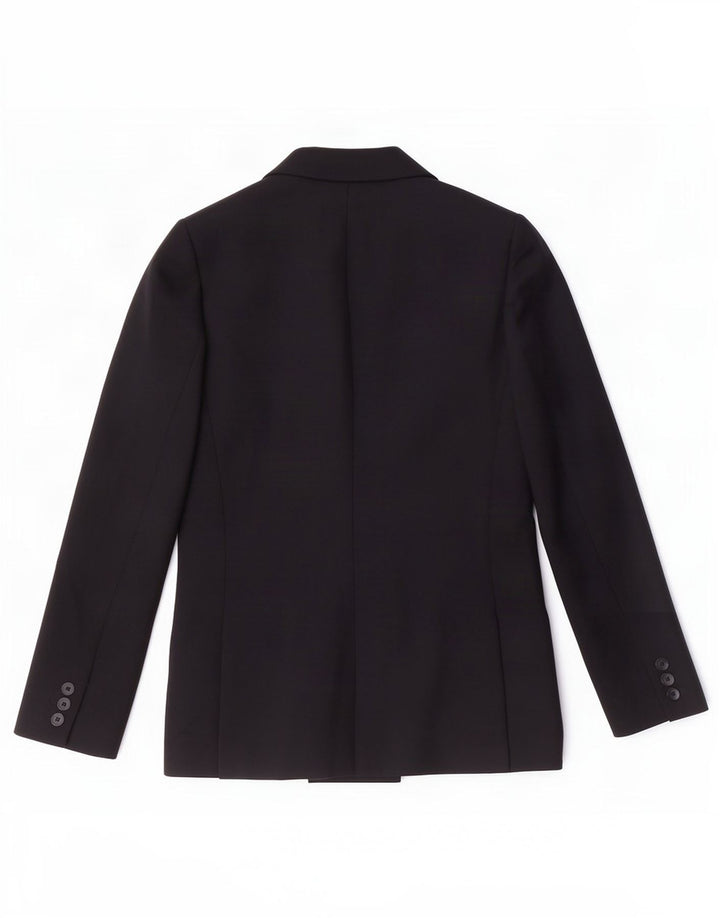 Jaqueta feminina Marks & Spencer Autograph Blazer Reino Unido 8 pequena azul marinho