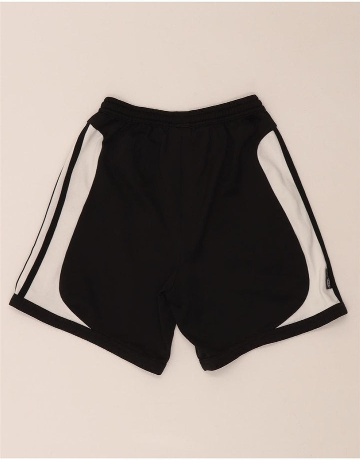 Shorts esportivos masculinos ADIDAS 12-13 anos pretos em poliéster