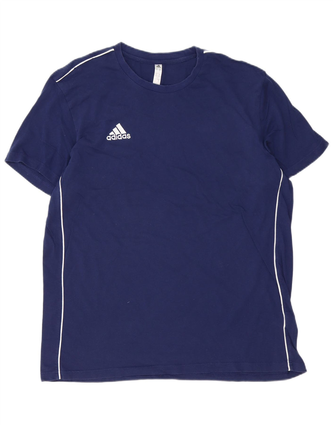 Camiseta masculina ADIDAS Top XL azul marinho algodão
