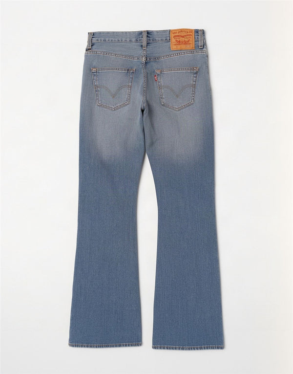 Calça jeans masculina Levi's 507 Slim Bootcut W31 L34 azul algodão