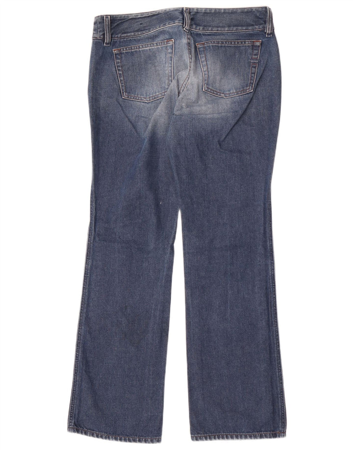 Diesel feminino bootcut jeans W32 L32 azul algodão