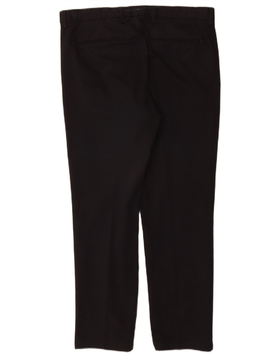 Calça Chino Masculina Slim Fit Hugo Boss EU 48 Médio W32 L28 Algodão Preto