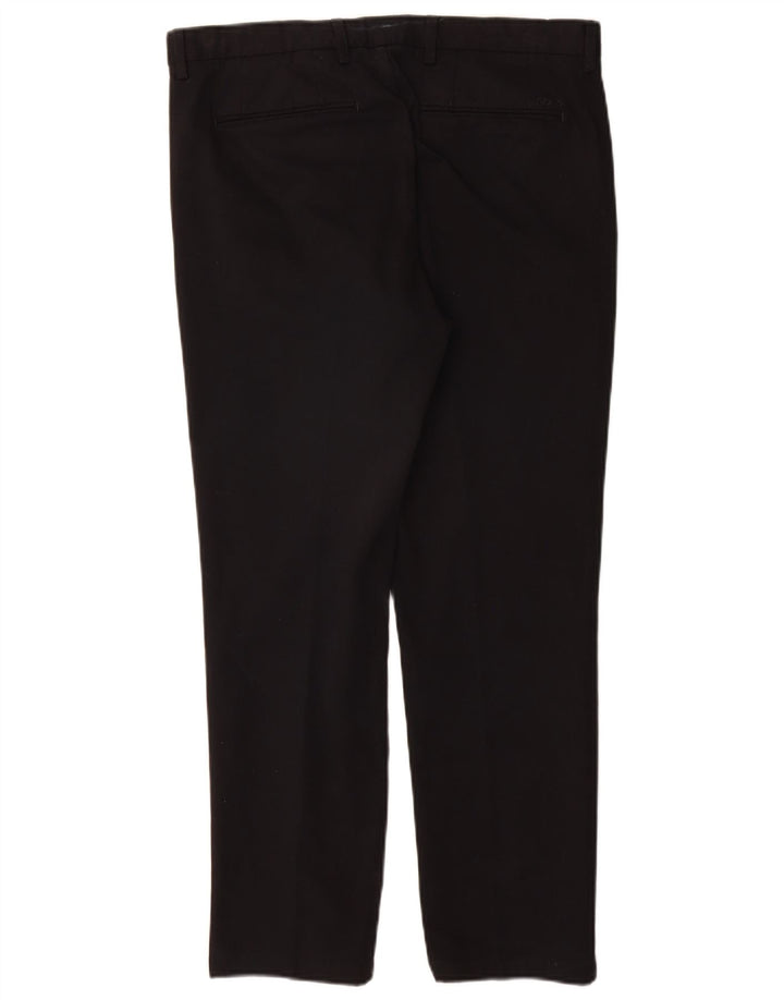 Calça Chino Masculina Slim Fit Hugo Boss EU 48 Médio W32 L28 Algodão Preto