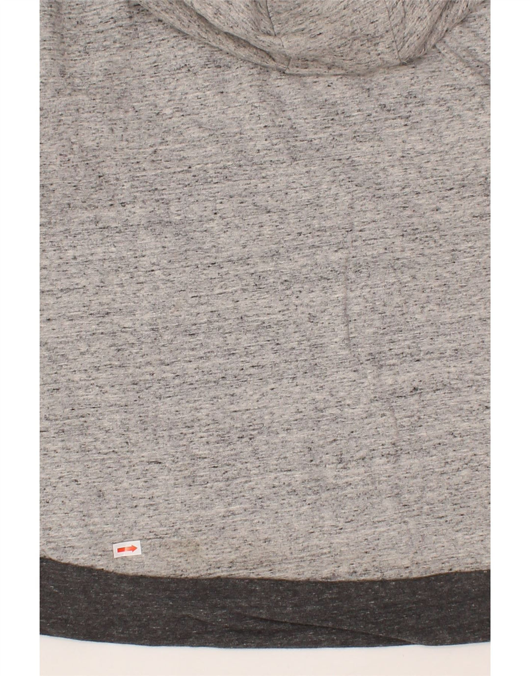 ADIDAS Womens Hoodie Jumper Small Grey Flecked Vintage Adidas and Second-Hand Adidas from Messina Hembry 