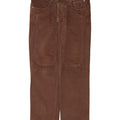 Jeans retos masculinos Jeckerson W33 L30 algodão marrom
