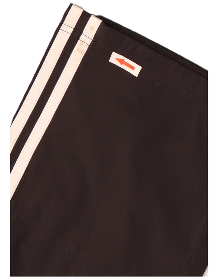Calça Adidas Climalite Feminina UK 12 Médio Preto Poliéster