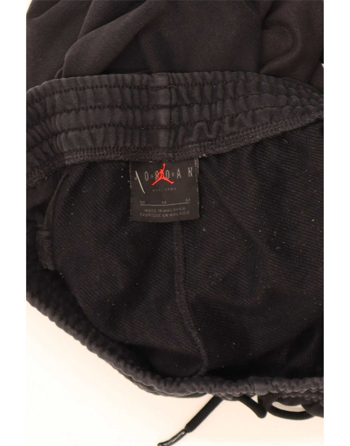 Jordan Mens Graphic Sport Shorts Médio Algodão Preto