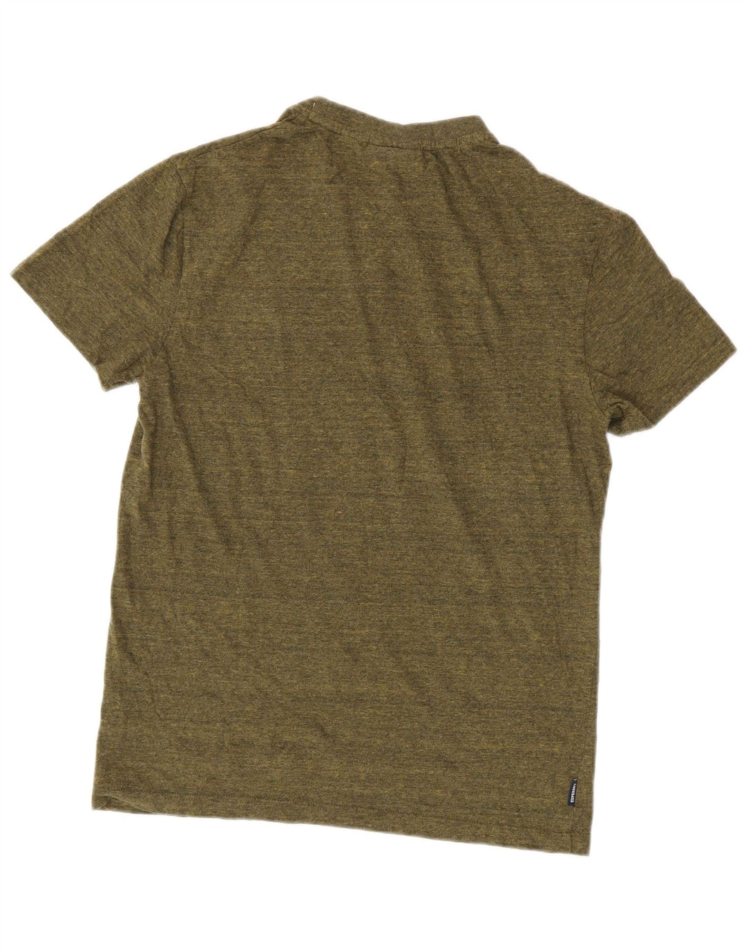 Camiseta masculina Superdry Top pequeno cáqui salpicado