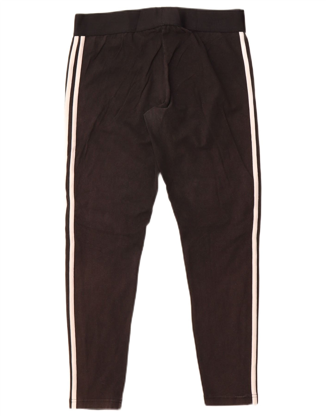 Leggings Adidas Femininas UK 16/18 Grande Algodão Preto