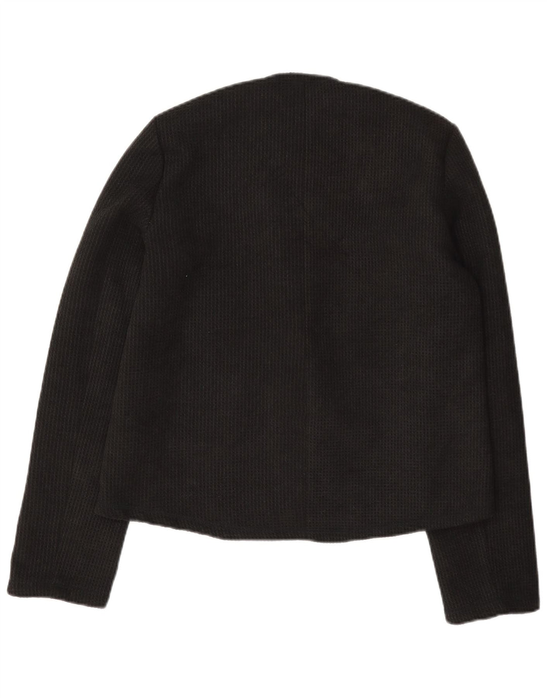 Jaqueta blazer feminina Zara com 3 botões Reino Unido 10 pequena preta