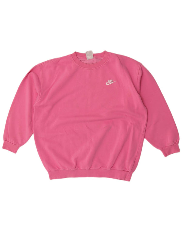 Moletom Nike Girls Jumper 13-14 Anos XL Rosa Algodão