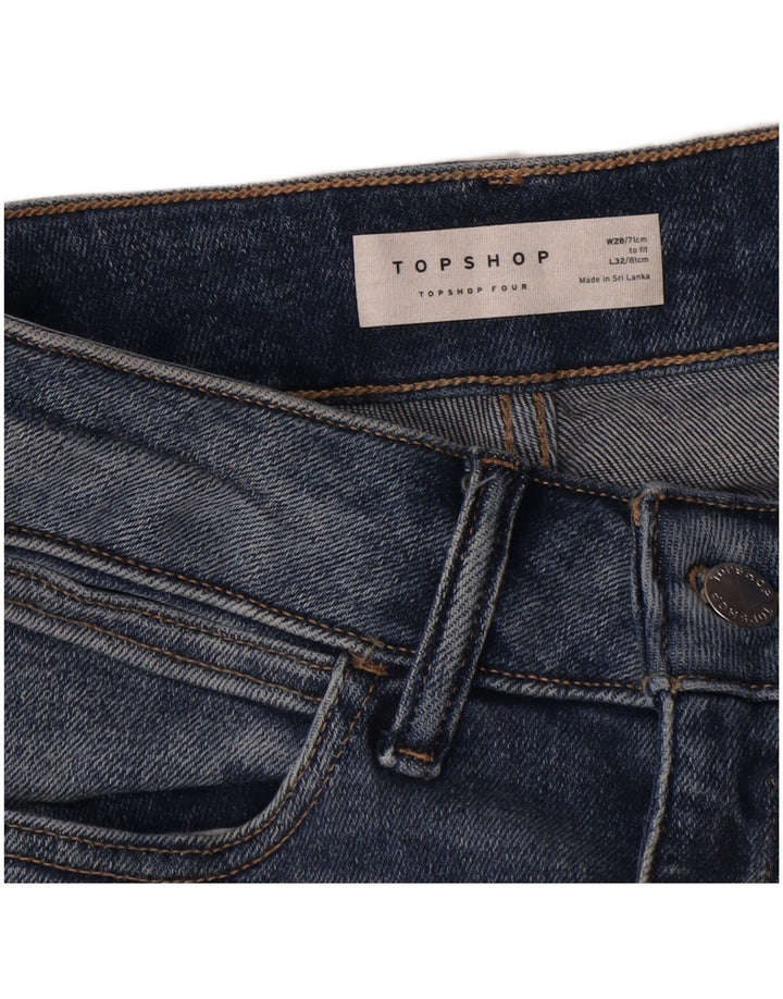 Jeans skinny feminino Topshop W28 L27 azul