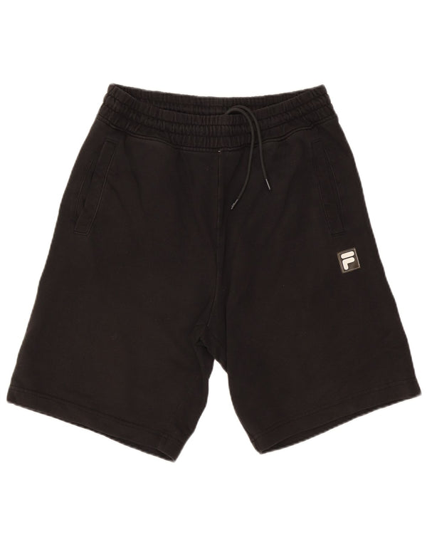 Fila Mens Sport Shorts Pequeno Preto