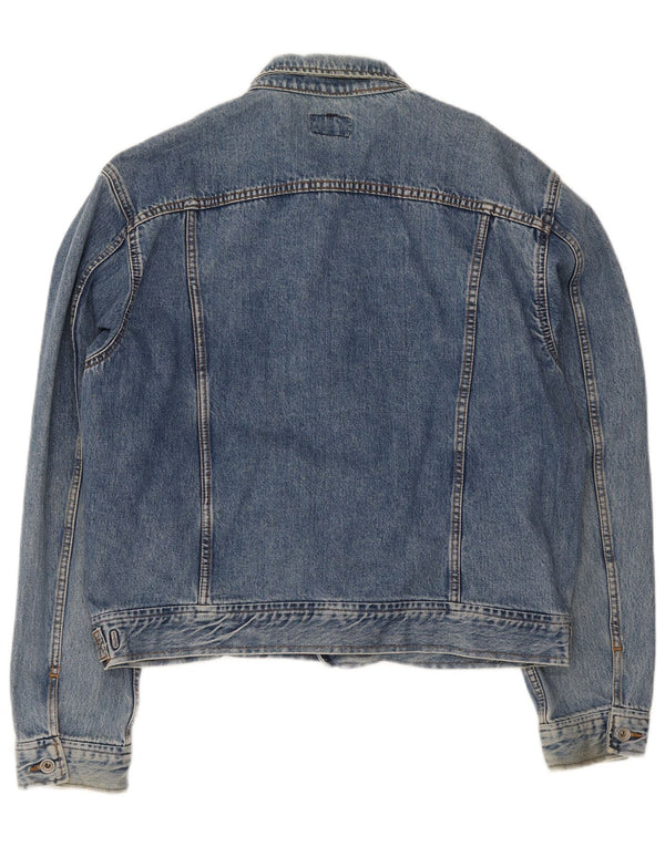 Jaqueta jeans masculina PEPE Jeans UK 44 2XL algodão azul