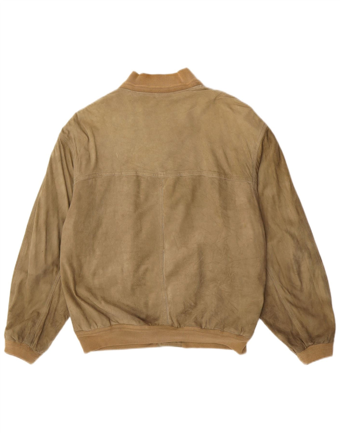 Jaqueta bomber masculina de camurça Scout UK 40 verde grande