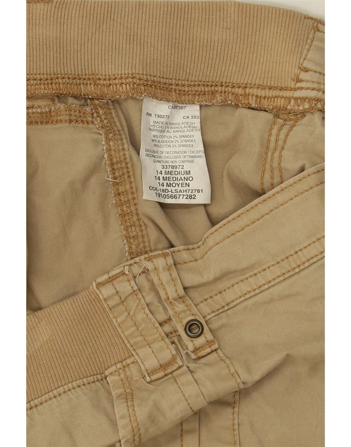 LEE Womens Relaxed Fit Bermuda Shorts US 14 XL W36  Beige Cotton Vintage Lee and Second-Hand Lee from Messina Hembry 