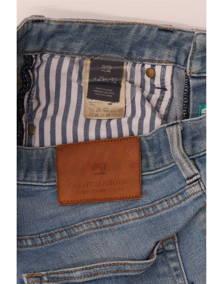 Scotch & Soda Jeans Slim Feminino W29 L32 Azul Algodão