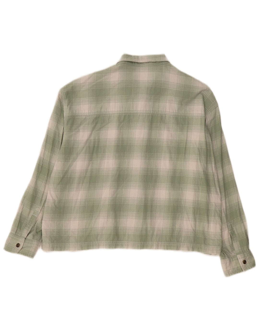 Camisa masculina CARHARTT grande algodão xadrez verde