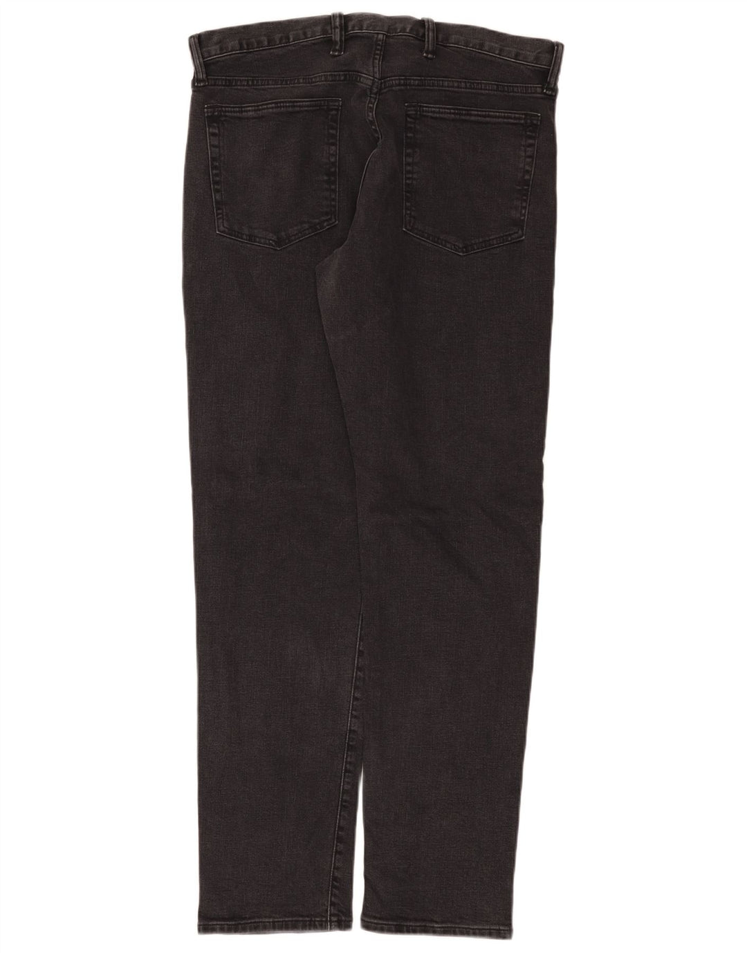 Gap Mens Jeans Slim W36 L34 Algodão Preto