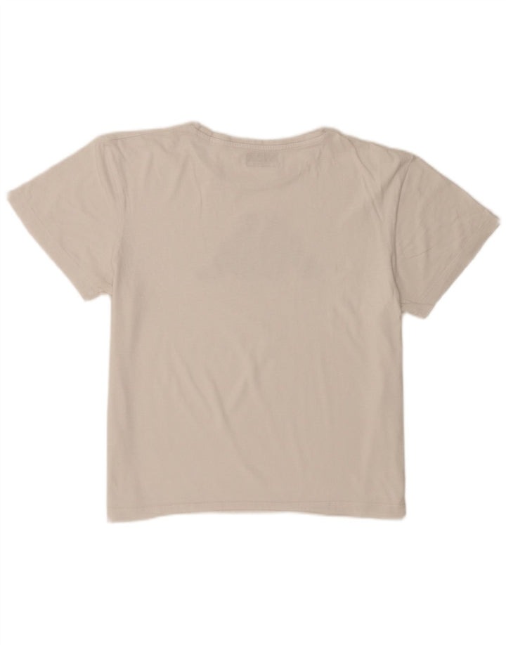 Camiseta feminina gráfica Kappa UK 20 2XL branca