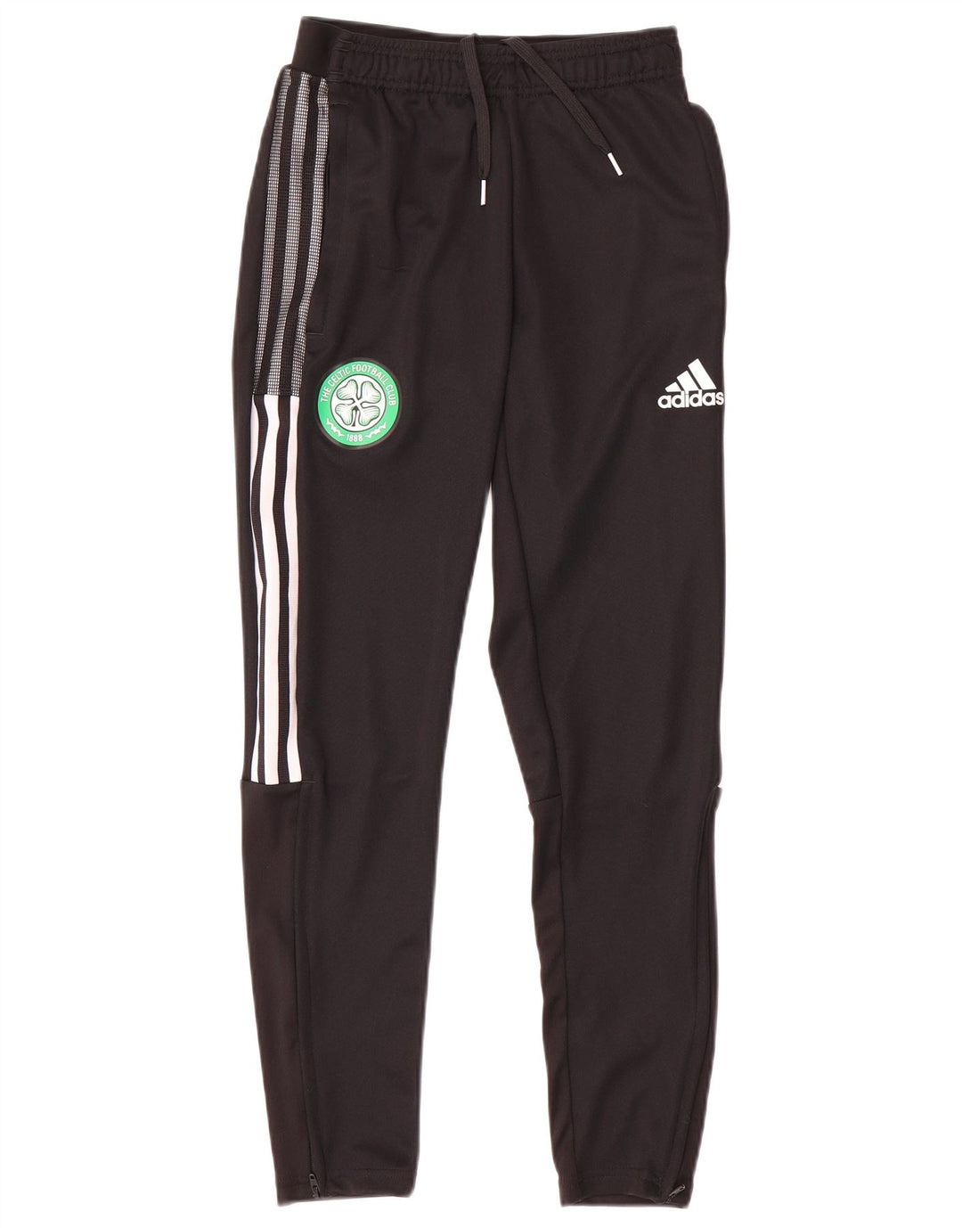 Adidas Mens Boston Celtics Calças de treino XS Poliéster Preto