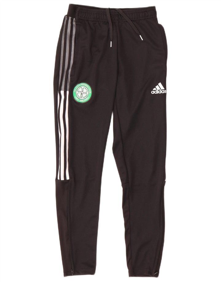 Adidas Mens Boston Celtics Calças de treino XS Poliéster Preto