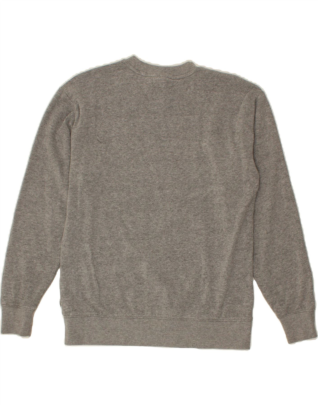 VANS Womens Graphic Oversized Sweatshirt Jumper UK 6 XS Grey Cotton Vintage Vans and Second-Hand Vans from Messina Hembry 