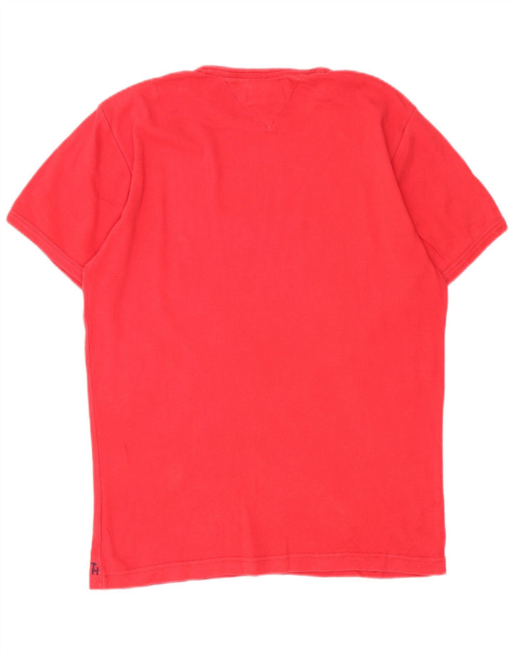 Tommy Hilfiger Camiseta masculina grande vermelha