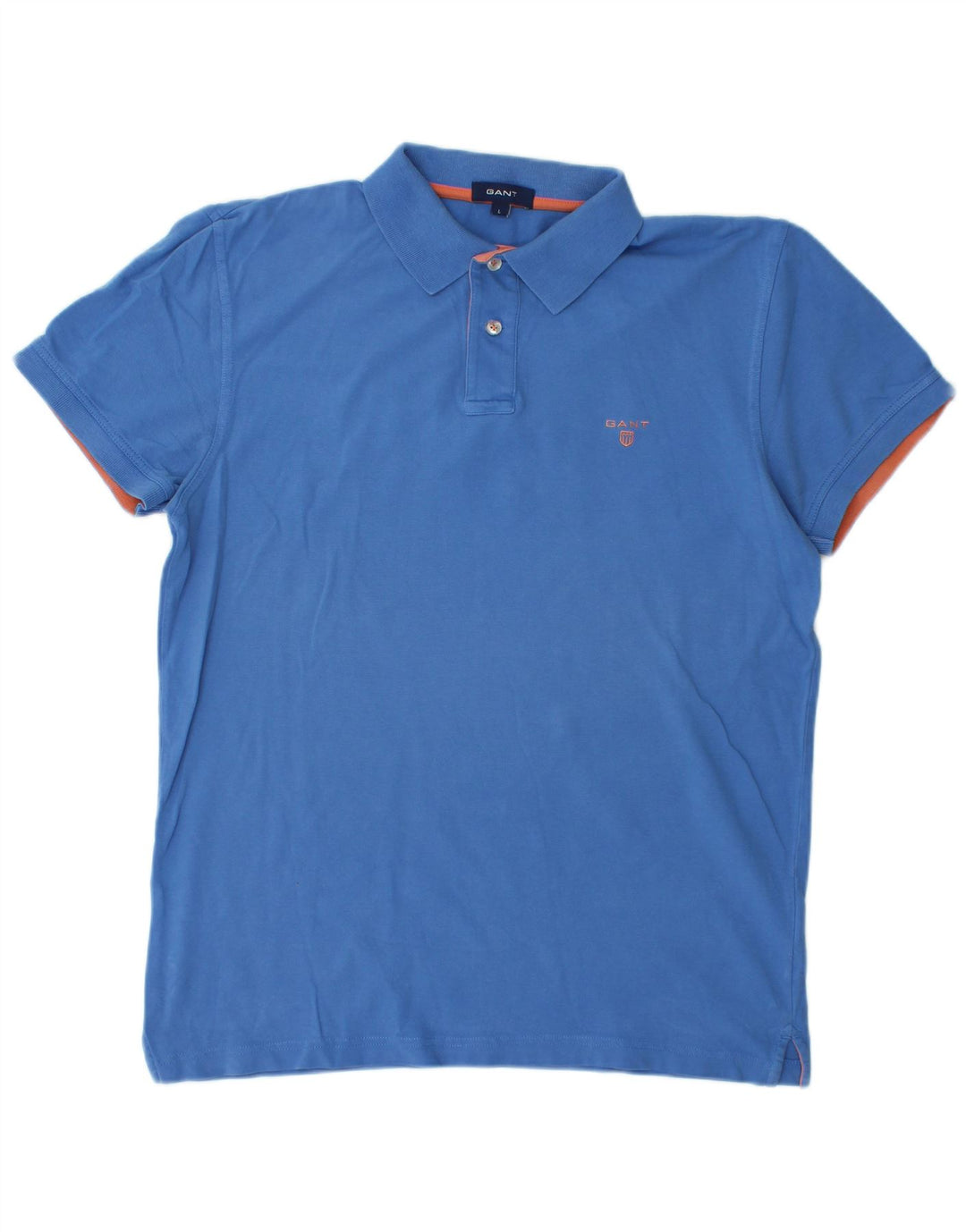 Pólo GANT Menino 15-16 Anos Grande Algodão Azul