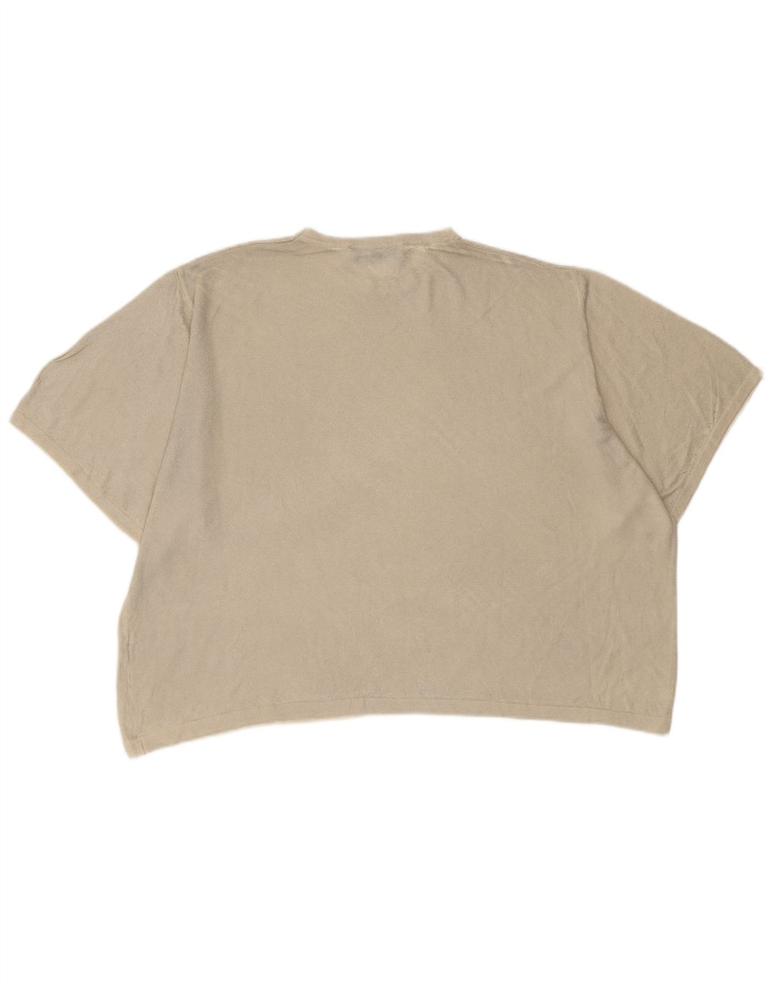 Camiseta feminina oversized ZARA UK 10 pequena off white