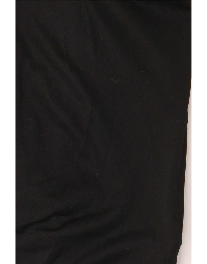 Calça de treino masculina Nike médio preto colorblock