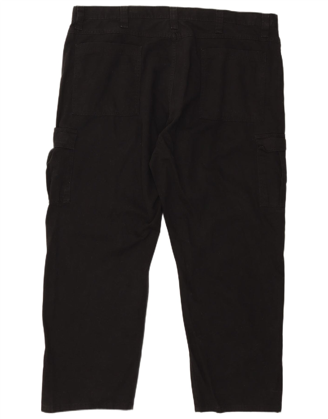 Calça cargo masculina Wrangler reta W44 L30 algodão preto