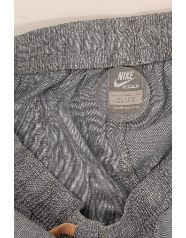 Shorts feminino Nike casual pequeno W27 cinza algodão
