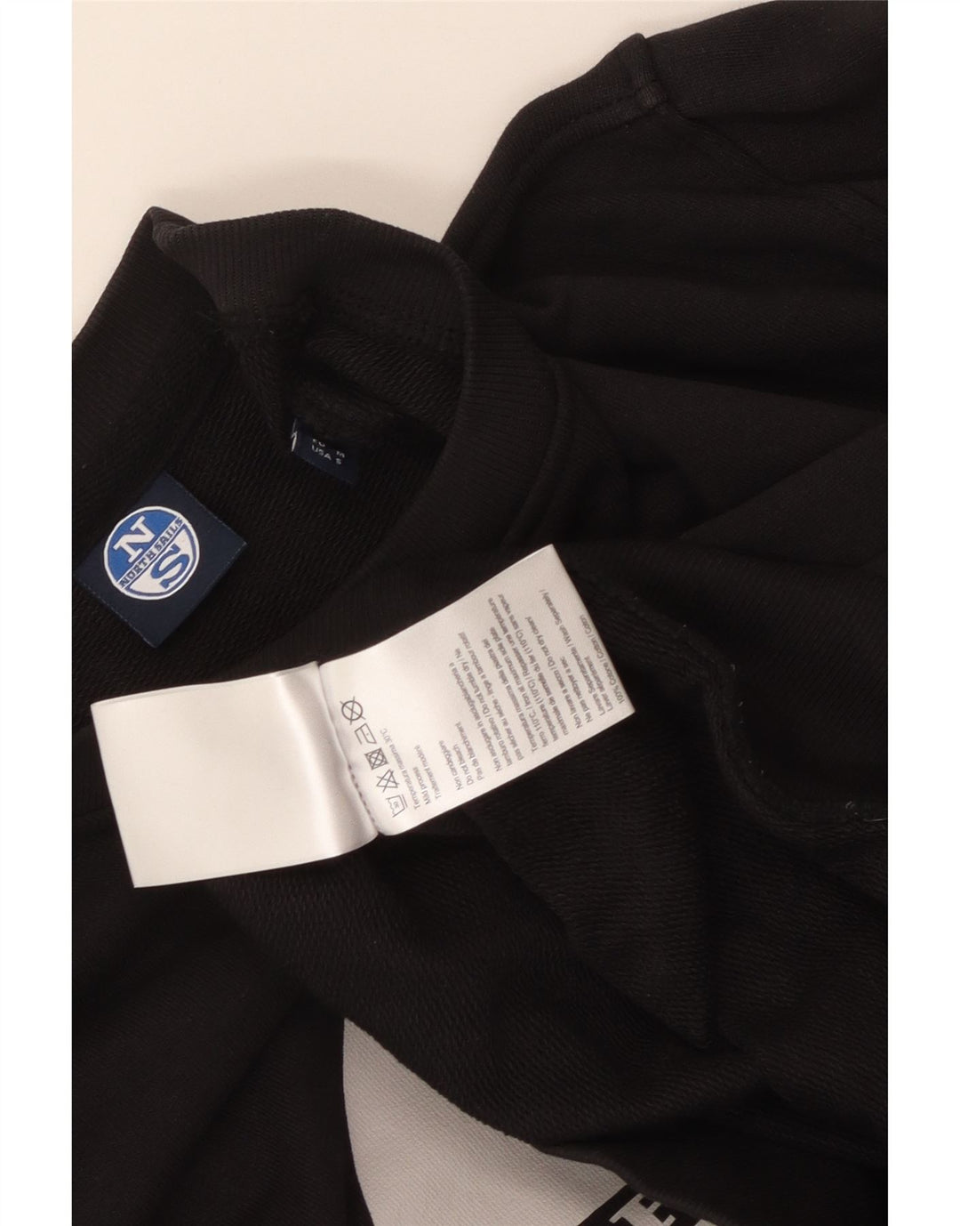 North Sails moletom masculino jumper médio algodão preto