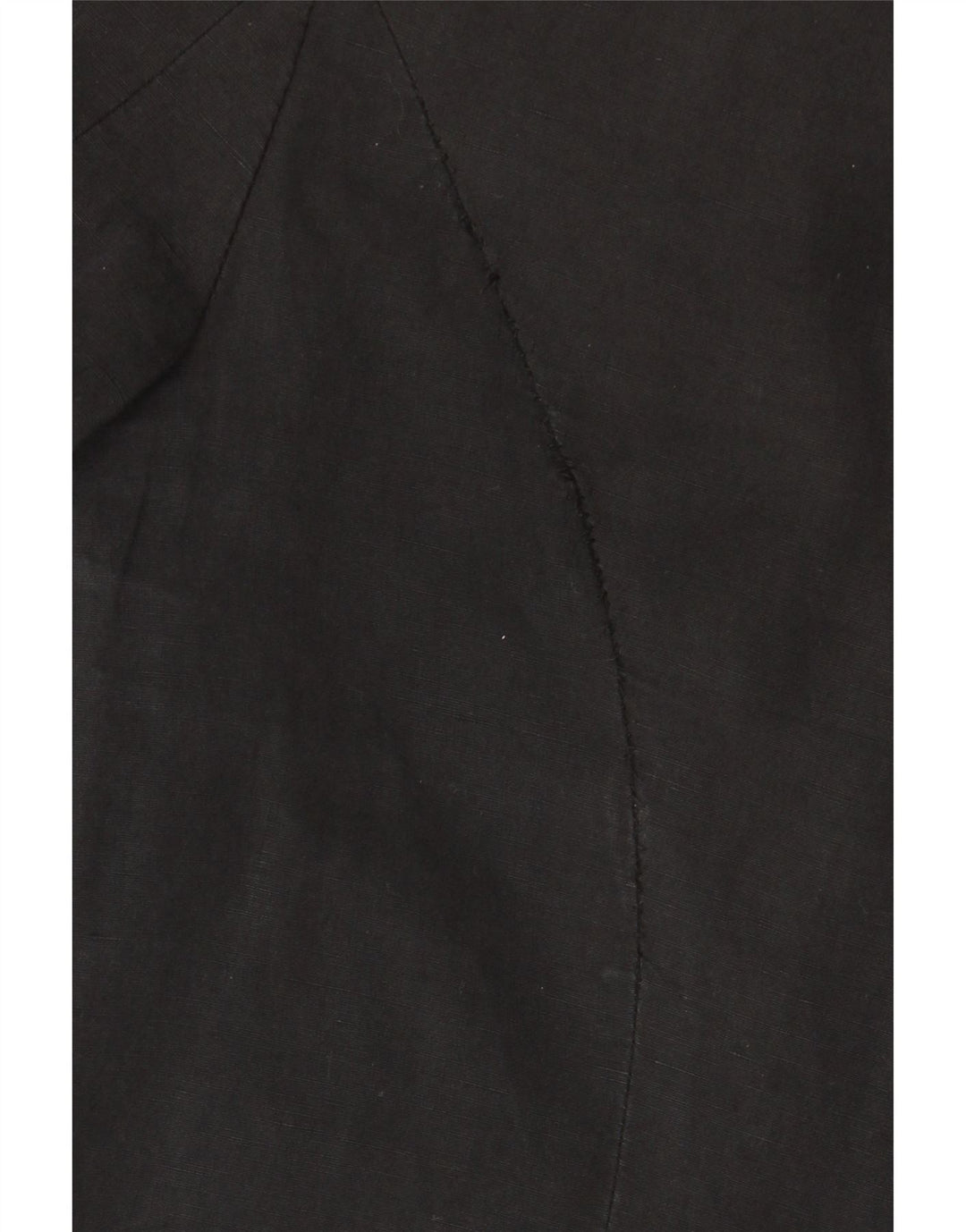 All Saints Jaqueta Blazer Feminina Crop 3 Botões Reino Unido 12 Algodão Preto Médio