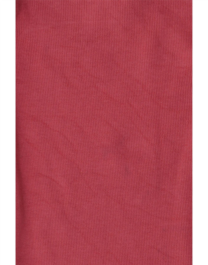 Blusa feminina Zara UK 12 algodão rosa médio