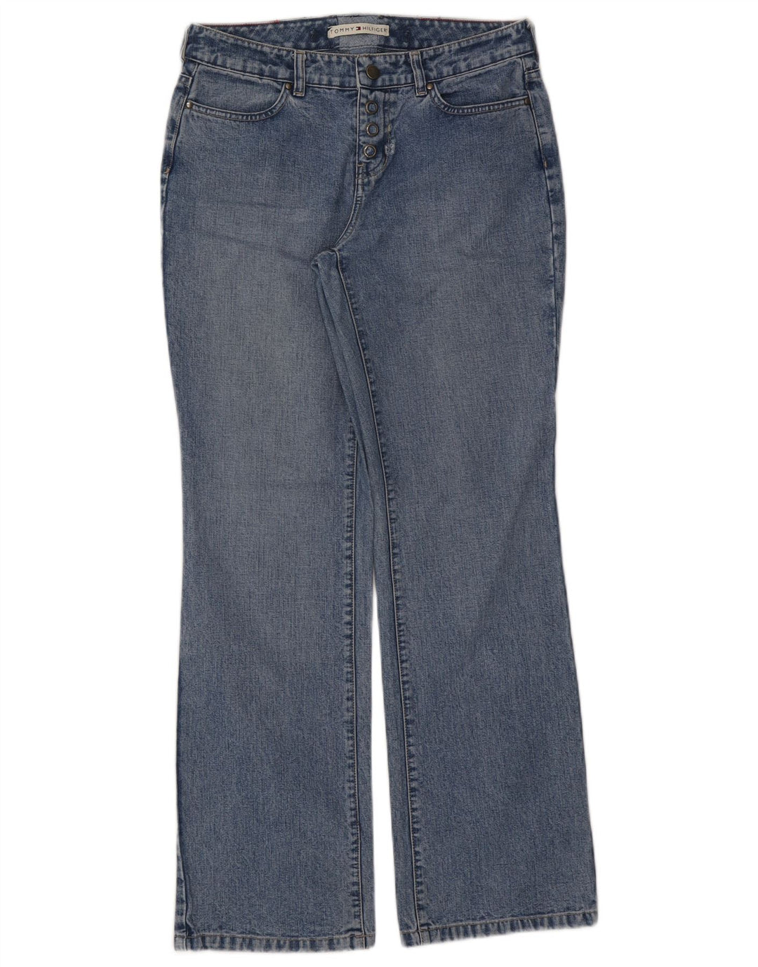 Jeans feminino Tommy Hilfiger Bootcut W30 L31 azul