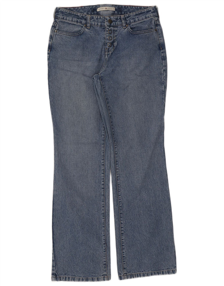 Jeans feminino Tommy Hilfiger Bootcut W30 L31 azul